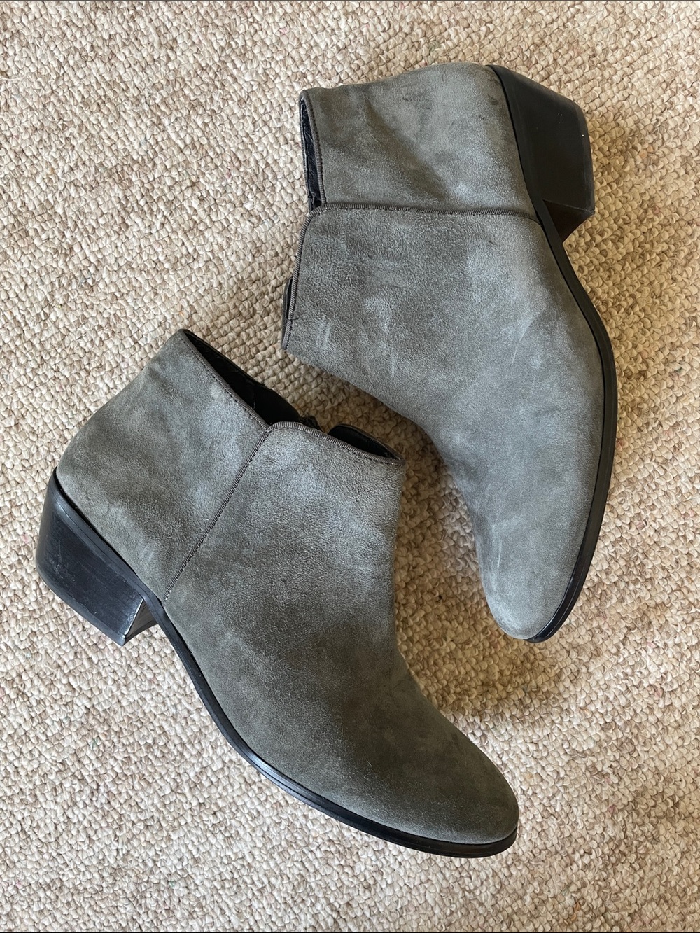 Sam Edelman Suede Ankle Booties